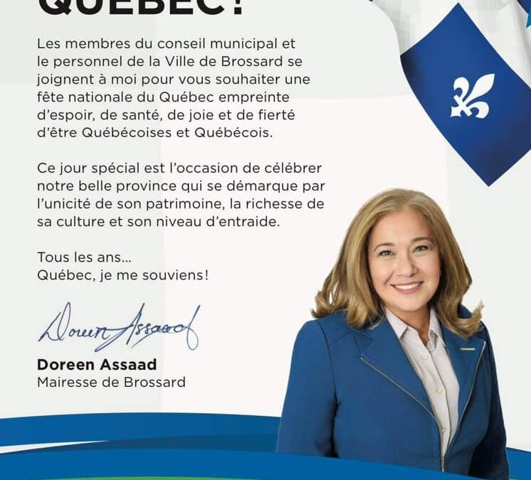 « Bonne fête Québec », Doreen Assaad